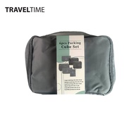 TravelTime 6-Piece Packing Cube Set - Travel Organizer for Luggage & Suitcases