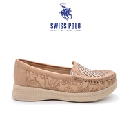 Swiss Polo Women Comfort Slip-On Shoes Kasut Wanita Kasut Perempuan Kasut Wedges Perempuan SP5249