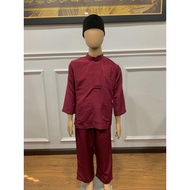 BAJU KAFA MAROON BAJU SEKOLAH SEPASANG BAJU KAFA BUDAK LELAKI BAJU KAFA PERLIS BAJU KAFA MURAH BAJU KAFA SEKOLAH RENDAH