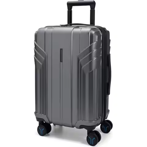Expandable 22x14x9 Carry-On Luggage, Airline Approved, 100% PC Lightweight Hard Shell Suitcase, 20 I
