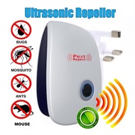Ultrasonic Electronic Pest Repeller - Anti-Mosquito, Rat, Mice, and Insect Control /Alat Penghalau/H