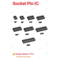 Socket Socket Housing Connector Holder House Housing Pin Adapter Adapter Round Hole IC PCB 8P 14P 16