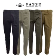 Pazze Seluar Slack Hitam Slim Fit Stretchable Navy Dark Blue Blue Black Grey Khaki