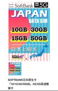 SOFTBANK日本數據卡