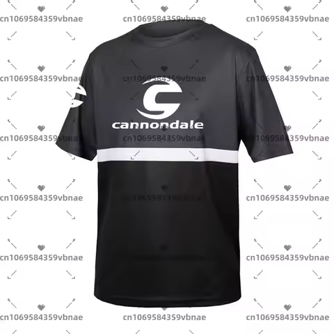 2026 Men's Cannondale Short Sleeve Cycling Jersey BMX Motocross Enduro Downhill Jersey Mountain Bike
