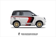 Hugsticker Changan Lumin สติ๊กเกอร์ติดรถ สติ๊กเกอร์รถลูมิน Concept 8