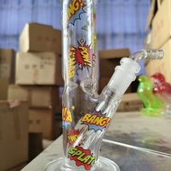 20cm Glass Hookah Hookah Bag Cleaning Thickened Portable Portable 3.4