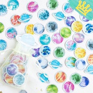 Planets Vinyl Sticker Pack (100 PIECES PER PACK) Goodie Bag Gifts Christmas Teachers' Day Children's Day