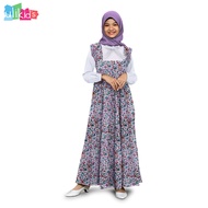 Ulikids Baju Gamis Mewah Anak Perempuan Model Korea Terbaru Lebaran 2023 Usia 4 – 12 Tahun Kekinian 