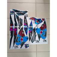 STRIPE RSX DRAGON STICKER WINNER X NAGA