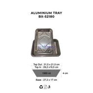 ALUMINIUM TRAY BX-52180 - WADAH ALUMINIUM FOIL TRAY BX - 52180