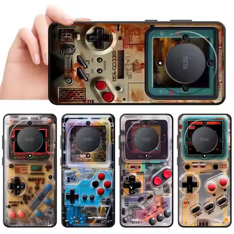Retro Gaming Console Phone Case for Honor 8X 70 90 Pro X6 4G X6a X6b X7b X8a X8b X9a X9b 5G Magic5Li