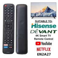 Universal for Hisense TV Remote En2h27 En2h27HS Para Smart TV EN2H27B EN2H27D EN2A27 ER-31607R 55H6B