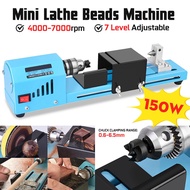 150W Mini Lathe Machine Tool DIY Woodworking Wood lathe Milling machine Grinding Polishing Beads Drill Rotary Tool