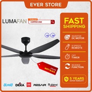DEKA KRONOS K6/K6N  46"/56" LumaFan Copper One 5B / Inovo V15X /SIRIM 5 Blades Remote Control Ceilin