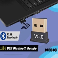 Usb Bluetooth 5.0 Adapter Wireless Dongle Pc Laptop Receiver