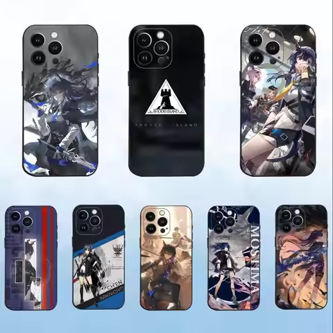 Arknights Chen Phone Case For iPhone 16,15,14,13,12,11 Plus,Pro Max,XS,X,XR,SE,Mini,8,7,Soft Silicon