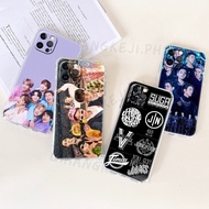 Soft black phone case for iPhone 5 5S SE 6 6S  7 8 XS Plus BTS