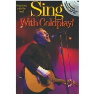 Sing With Coldplay (25Cm X 17CM) / Guitar Book / Guitar Chord Book / Song Book / Voice Book