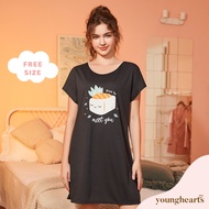 Young Hearts Young Curves Rice to Meet You Sleep Dress C01-P01252