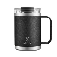 In Stock Meoky 14Oz Office Cup Tumbler With Handle Two Ways To Drink Stainless Steel Multicolor Coff