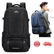 85L Hiking Backpack Large Capacity Backpack Travel Outdoor Bag Waterproof Mountain Bag Travel Hiking
