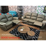 Sofa Casa Leather(Fully) 1R+2R+3R Fully Recliner