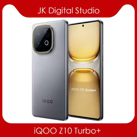 New IQOO Z10 Turbo+ Turbo Plus 5G Mobile Phone MTK Dimensity 9400+ 6.78inch AMOLED 144Hz 8000Mah 90W