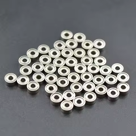 10/100pcs 1.5x4x2 mm 681X ZZ Mini Bearings Kit 1.5 mm Bore 1,5x4x2 RC Car Upgrades Parts Accessories