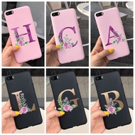 For iPhone 5 iphone5S iPhone SE Fashion Initial Letter Phone Casing For iPhone5 S 5s SE Soft Silicon