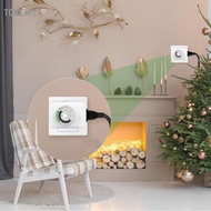 tomemy 2Pcs Outlet Timer Indoor Electrical with 3 Prong Dual Outlets 24 Hour 30 Minute Daily On Off 