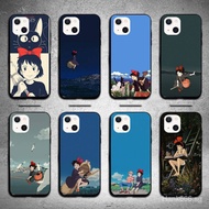 Cartoon Studio Ghibli Kikis Delivery Service  Phone Case For iPhone 11 12 Mini 13 14 Pro XS Max X 8 