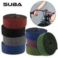 SUBA BTRB001 Roadbike Bar Tape - Bartape Roadbike Handlebar Tape Hexagon Pattern Design
