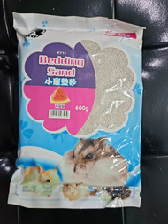 (🇹🇭พร้อมส่ง)ทรายรองกรงหนูแฮมเตอร์ ทรายอนามัยแฮมเตอร์ ทรายหนูแฮมเตอร์ Bedding sand 600g ส่งไว