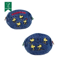 【日本Snoopy Town Woodstock Pouch 刺繡袋】