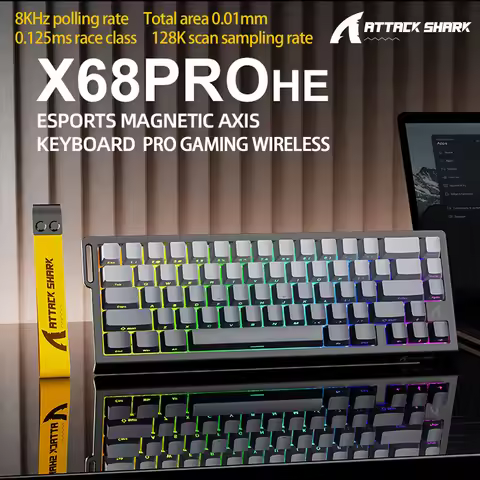 Magnetic Switch Keyboard ATTACK SHARK X68HE X68PRO HE and FREEWOLF F68 Wired F68Pro Wireles with 800