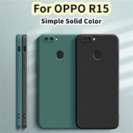 【Exclusive】For OPPO R15 Silicone Full Cover Case Drop and wear resistant Case Cover
