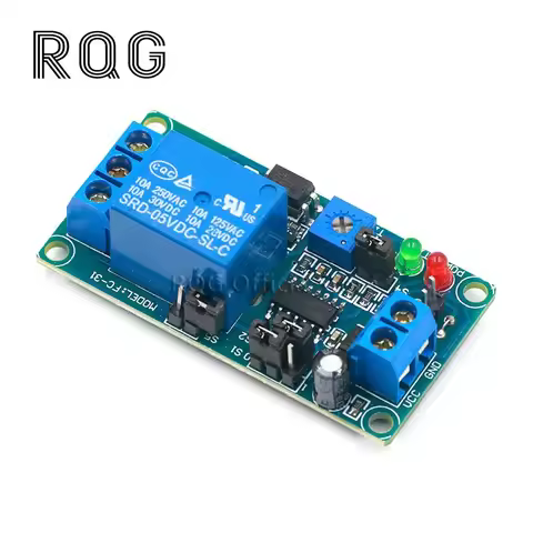 DC 12V 5V Time Delay Relay Module Delay Turn On / Delay Turn Off Relay Switch Module With Timer DC 1