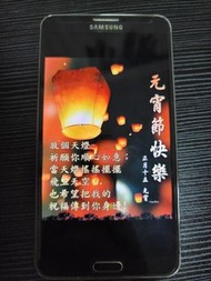 [ 壞機 可以運作但溫度高 僅作為零件出售 ] 三星 Samsung Galaxy Note 3 16GB 手機  黑色 沒有後蓋 沒有電池 沒有手寫筆 沒有充電器 Black Color ***No