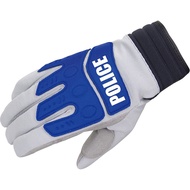 Komine Motorcycle Gloves Instructor Winter Gloves POLICEPRO GreyBlue 2XL GK-785 865 Waterproof and c