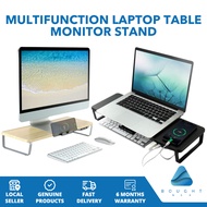 Multifunction Monitor Stand Laptop Table Base Stand Base Holder Computer PC Laptop Riser Desk Monitor Holder Laptop Desk