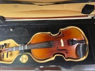 順風提琴@二手歐洲捷克天然虎紋3/4小提琴。老琴。產地：歐洲捷克。