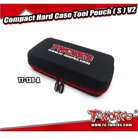 Original T works TT-075-A Compact Hard Case Tool Pouch ( S ) professional Rc part