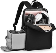 CADeN Camera Bag Backpack w/14 Laptop Compartment Waterproof, Camera Case for DSLR Mirrorless SLR Ca