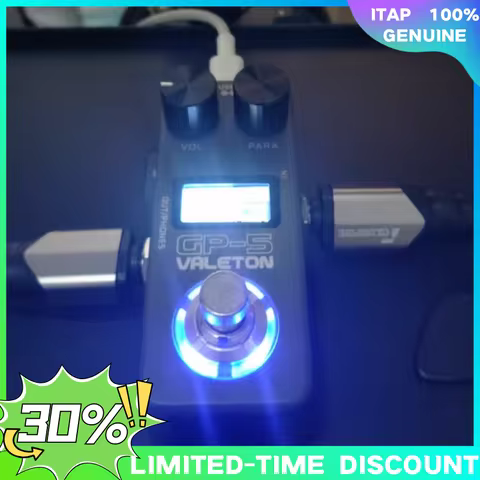 Valeton GP-5 Electric Guitar Effect Processor Integrated Device NAM&IR Support Third-party IR Loadin