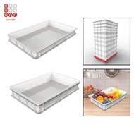 Lovoski Pizza Dough Proofing Box Food Storage Tray Pizza Dough Tray Multifunctional for