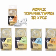 (SIAP KIRIM) TOMMEE TIPPEE NIPLE CLOSER TO NATURE / DOT TOMMEE TIPPEE