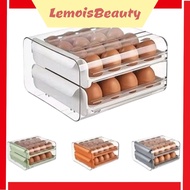 LemoisBeauty- 2-Tier Egg Box (32PCS)Egg Storage Box Organizer Egg/ Egg Storage Box