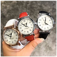 代購美國直郵COACH手錶 蔻馳手錶 新款真皮錶帶石英錶 劉雯同款紅色 白色 黑色三色 時尚女錶14502407