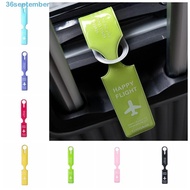 SEPTEMBER Airplane Suitcase Tag, Boarding Pass Information Card PVC Luggage Tag, Baggage Name Tags A